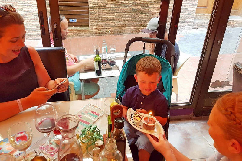 Families are always welcomed at Paneils Restaurant for child friendly dining.