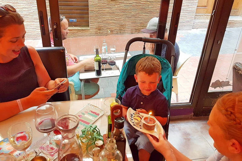 Families are always welcomed at Paneils Restaurant for child friendly dining.