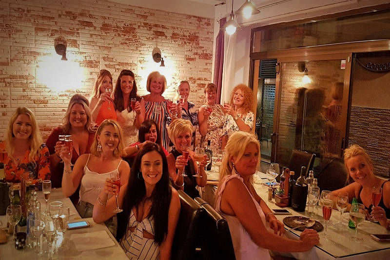 Paneils Benidorm the perfect restaurant for a celebration.